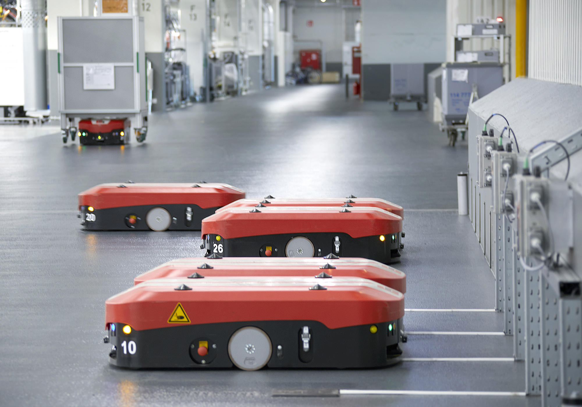 Grenzebach drives the automotive industry with their intralogistics solutions.