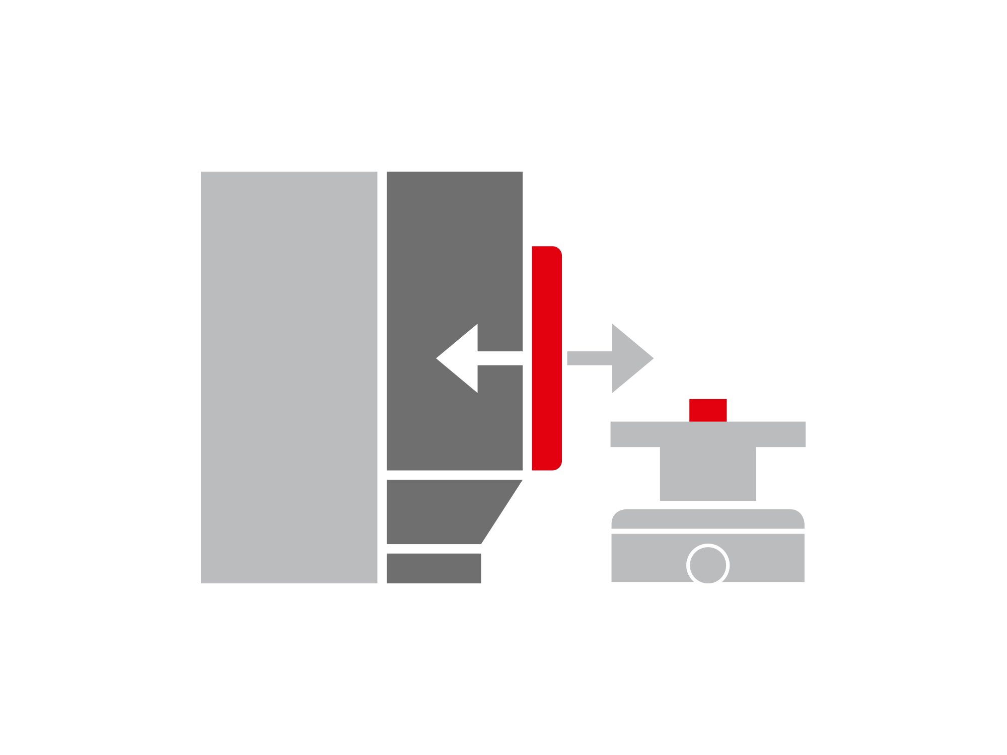 Flexible expansion of existing equipment through machine fitting