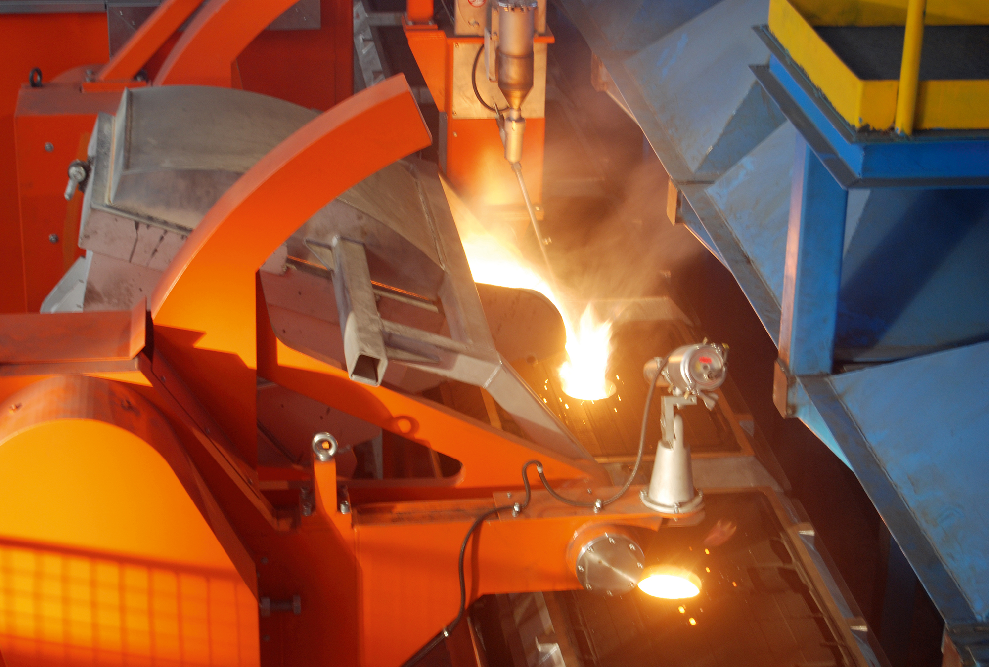 Grenzebach selects the ideal casting process for customers and works together with numerous foundries.
