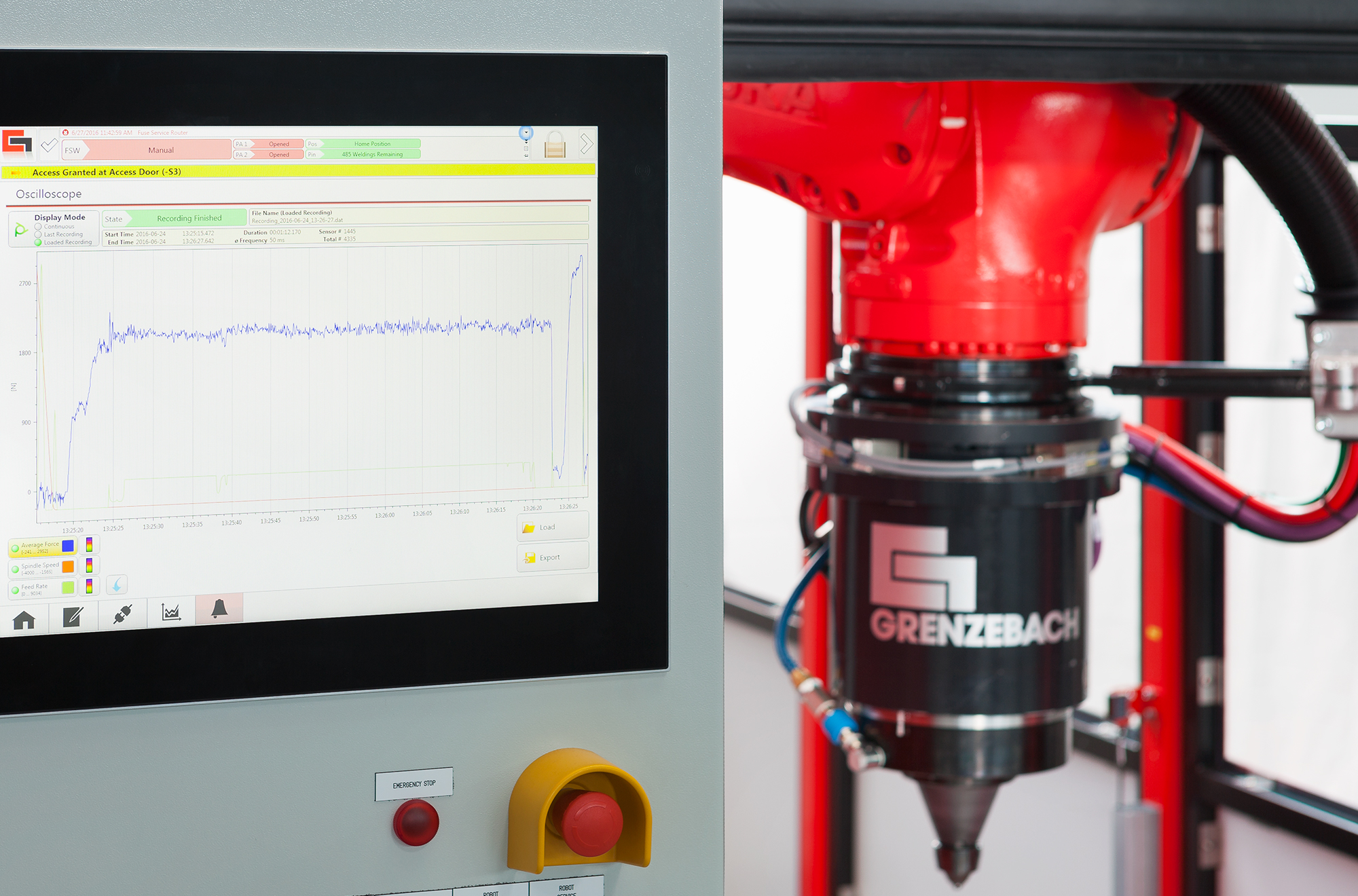 Analysis of the welding process