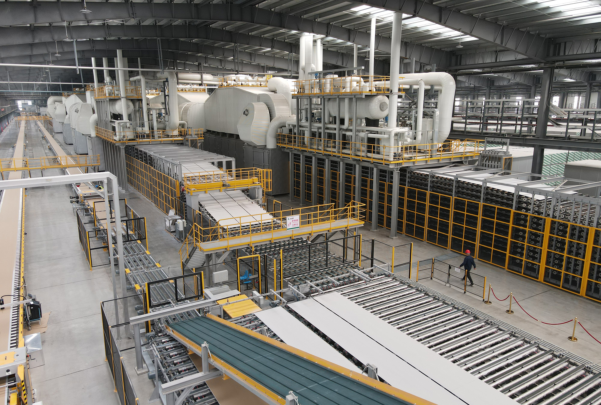 XINFA and Grenzebahc set new standards in gypsum plasterboard production