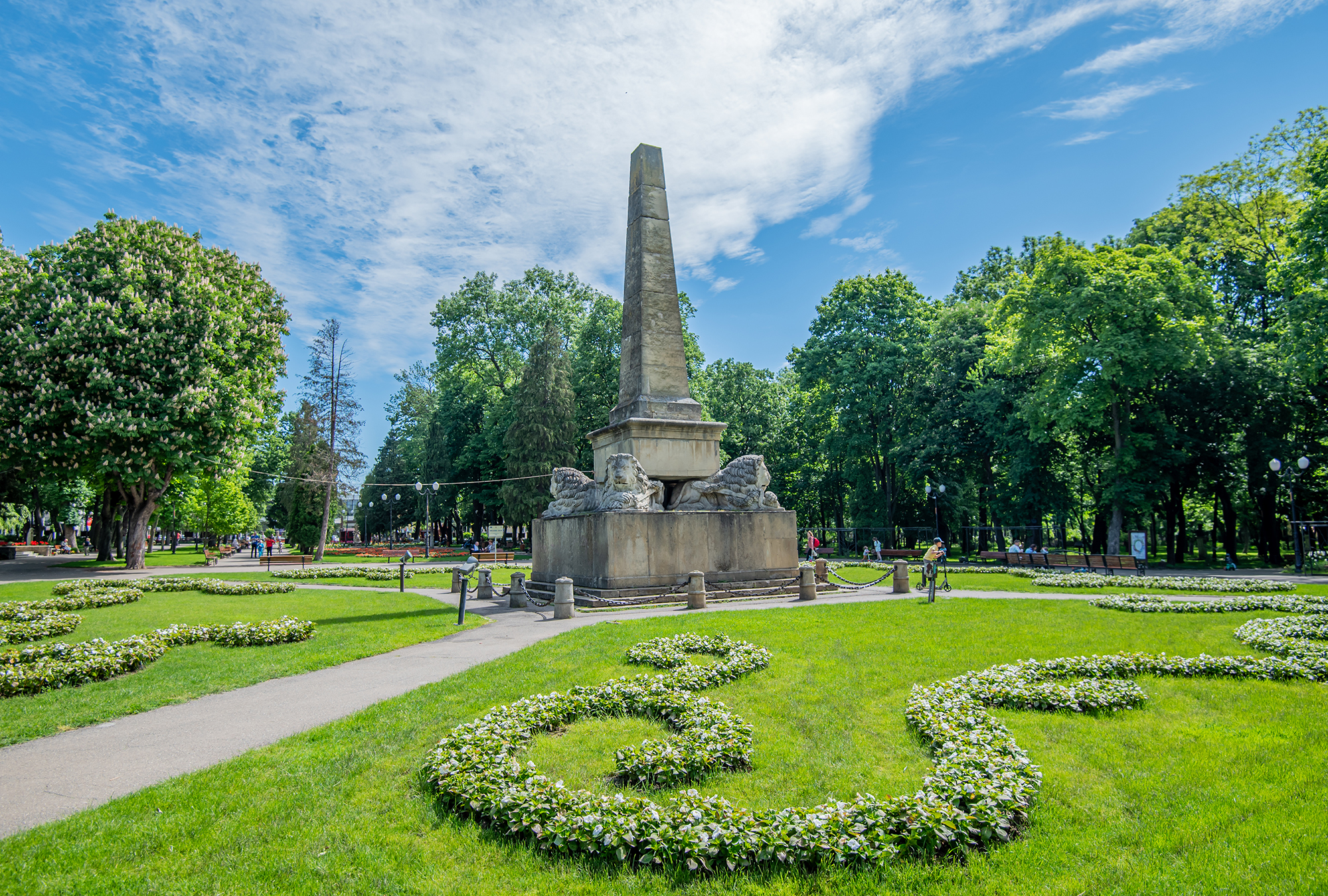 Copou Park in Iasi 