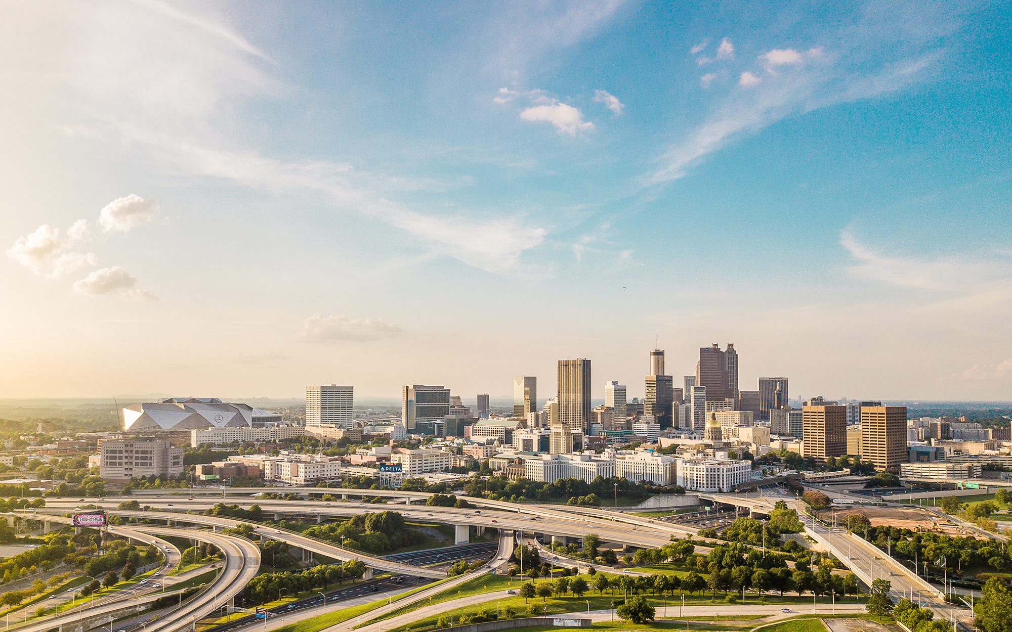Atlanta ist heute Sitz hochkarätiger Weltkonzerne und zentraler Handels- und Verkehrsknotenpunkt der USA