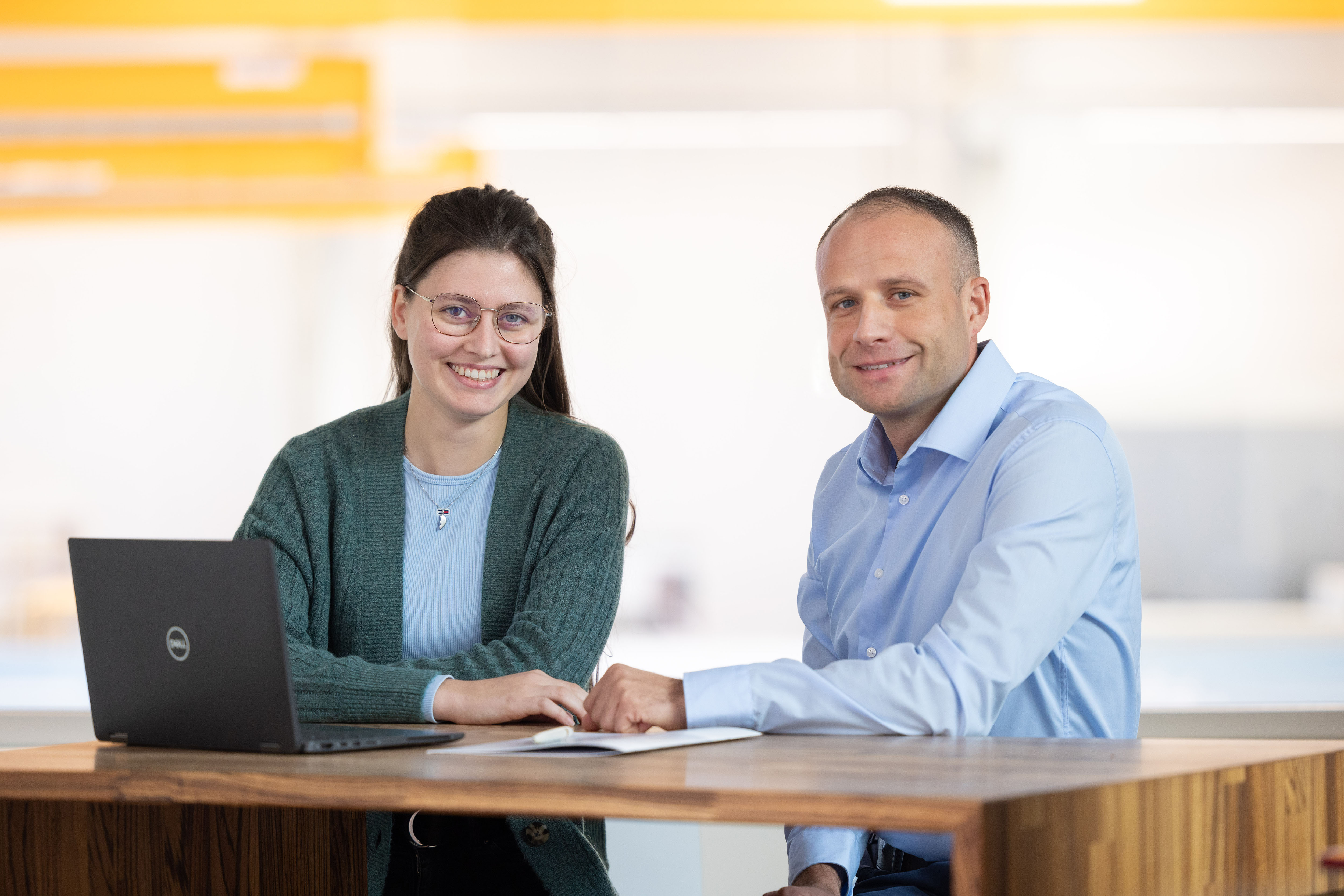 Gut aufgehoben während der Abschlussarbeit