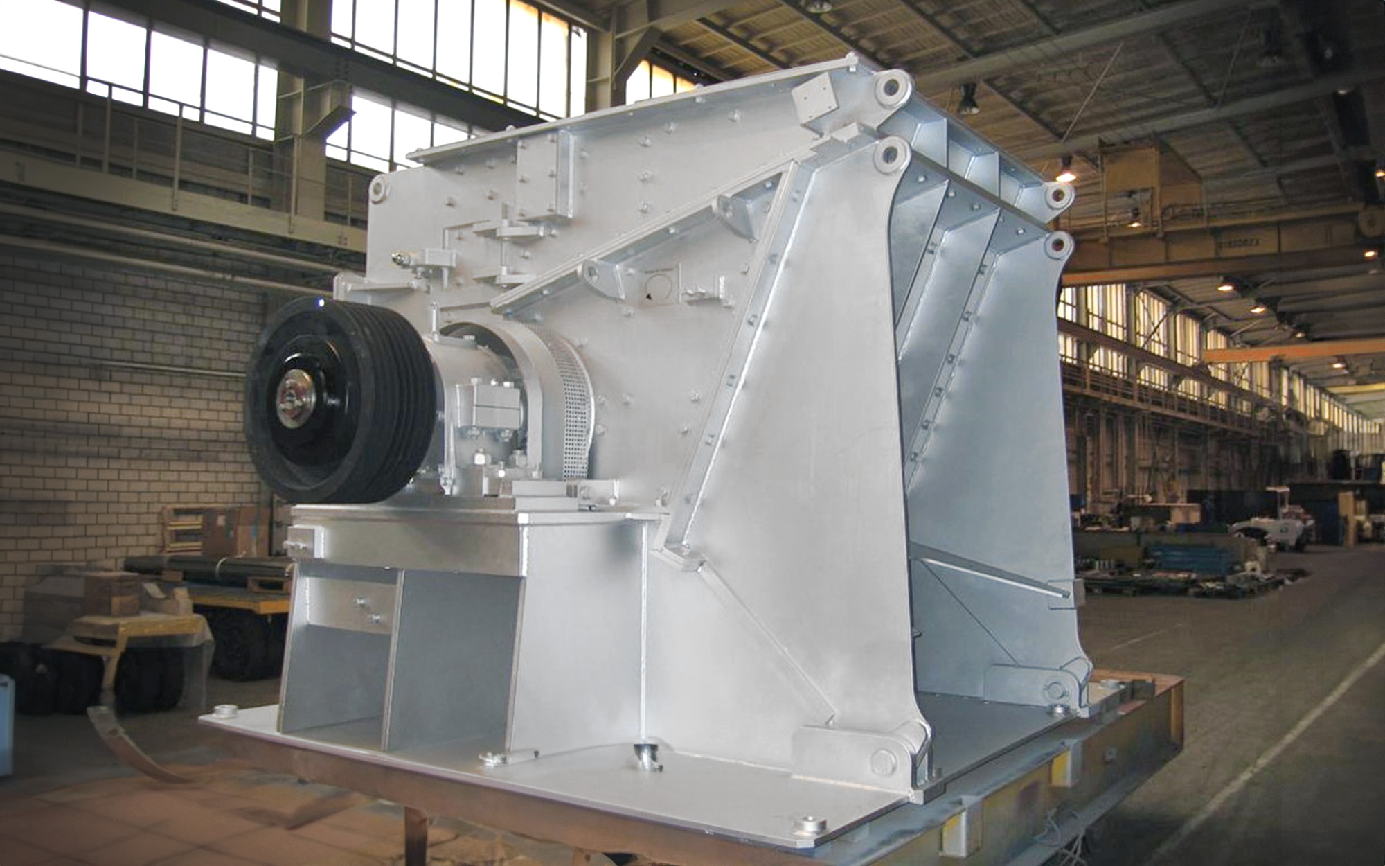 The hammer mill plays a crucial role in the calcination process