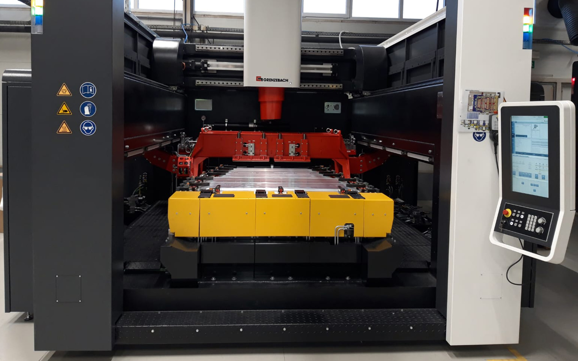 Gantry machine from Grenzebach for TPV AUTOMOTIVE