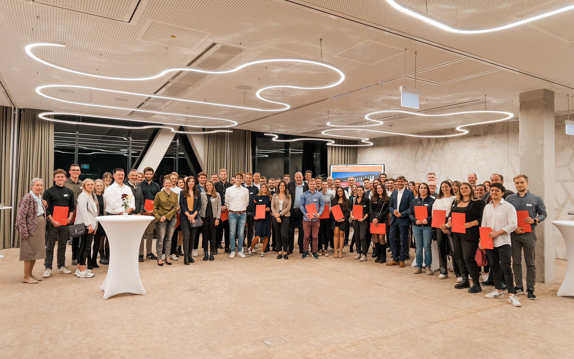 Stipendiatenfeier Grenzebach und HS Augsburg, Quelle: Daniel Fürst, hoch3media / Hochschule Augsburg