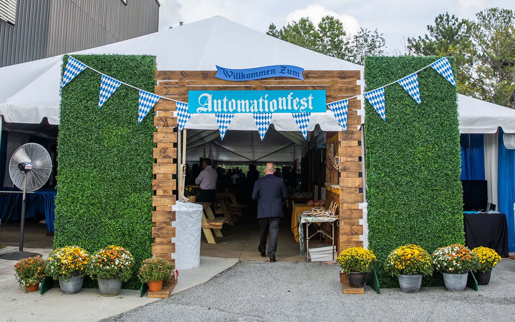 Willkommen zum Automationfest 2021! (© Katie Cooper/ Grenzebach)