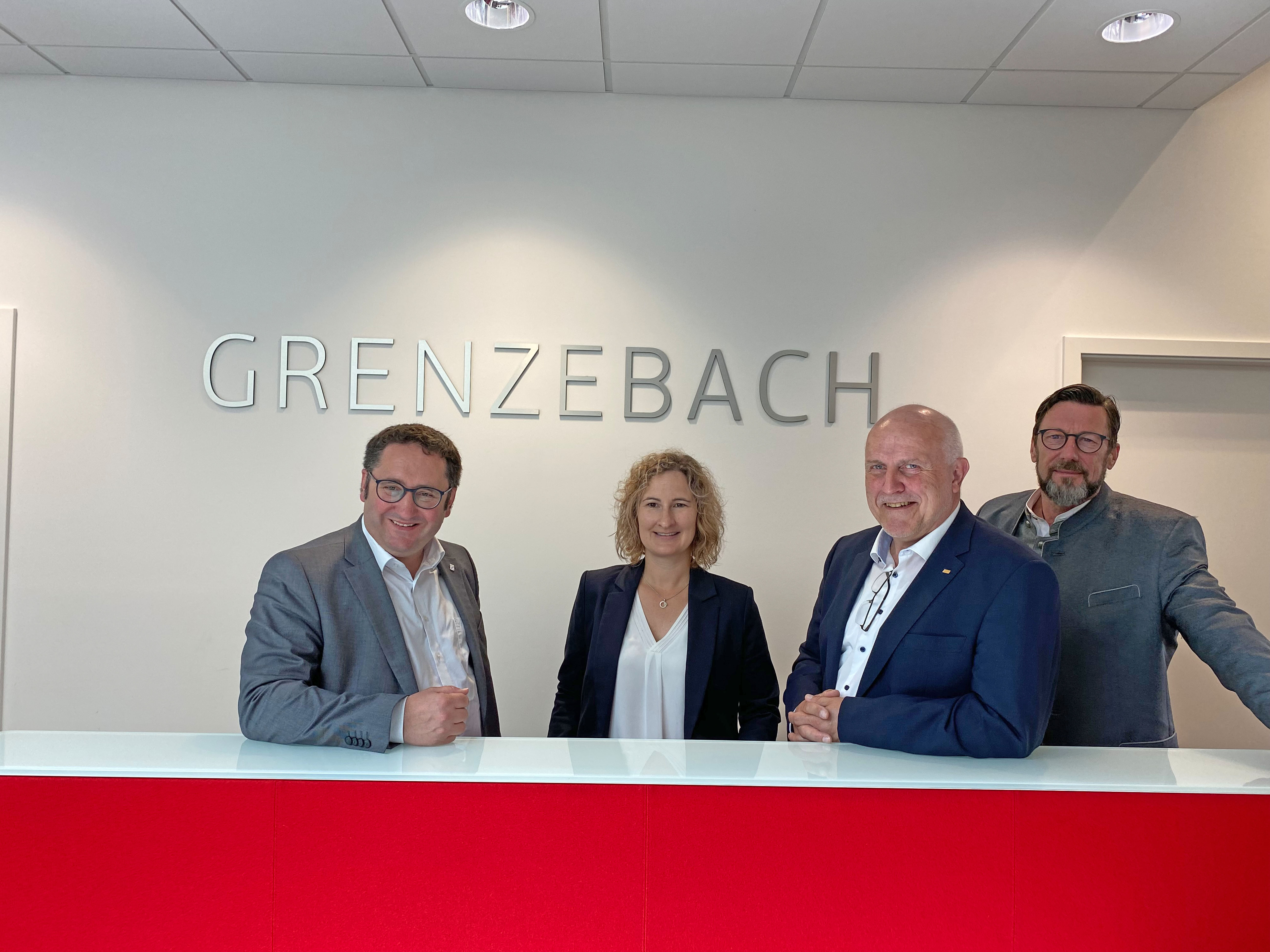 Delegation bei Grenzebach zum Austausch zu Wirtschaft & Innovation