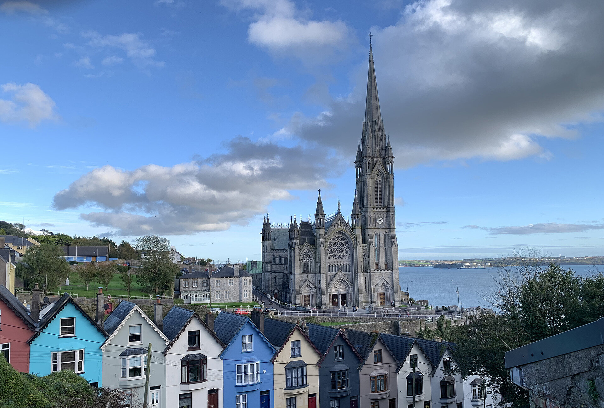 Harbor City with St. Colemans Cathedral