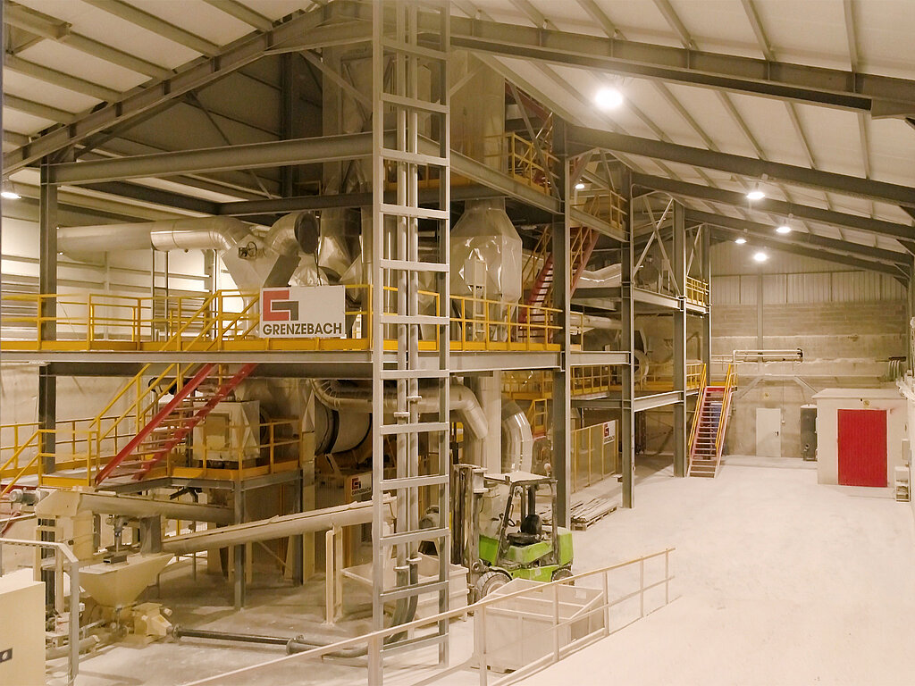 Calcining processes for natural and synthetic gypsum | Grenzebach